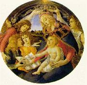 BOTTICELLI, Sandro Madonna of the Magnificat  fg USA oil painting reproduction